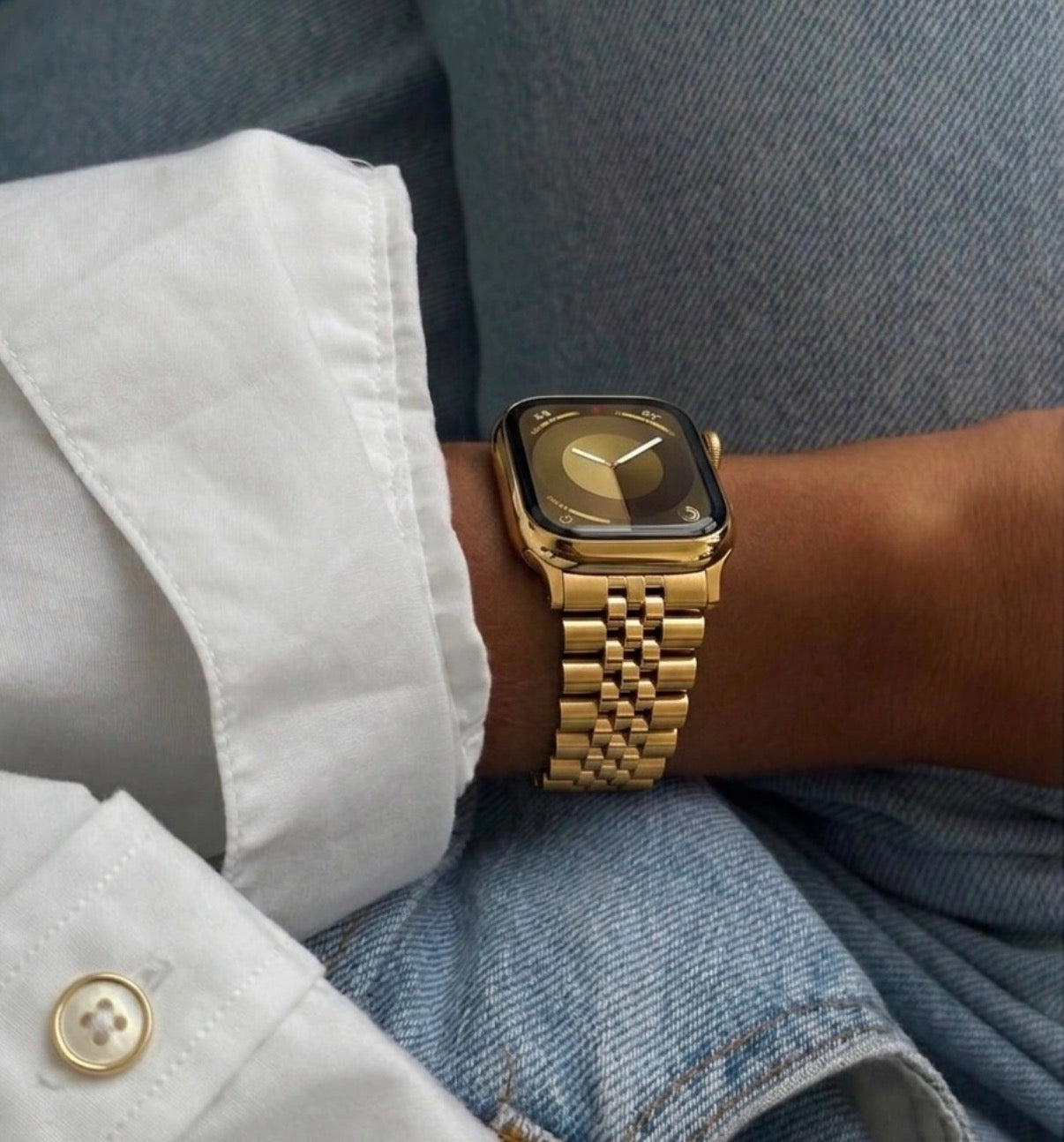 Gold Jubilee Apple watch band