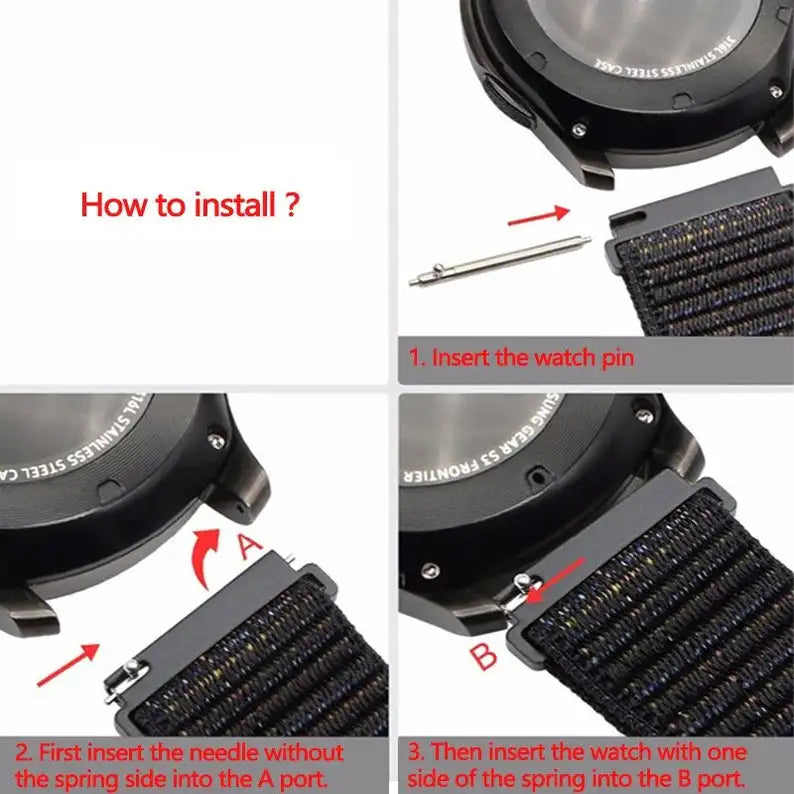 Watch Band Adapter Connectors – Spring Pin Conversion Adapters