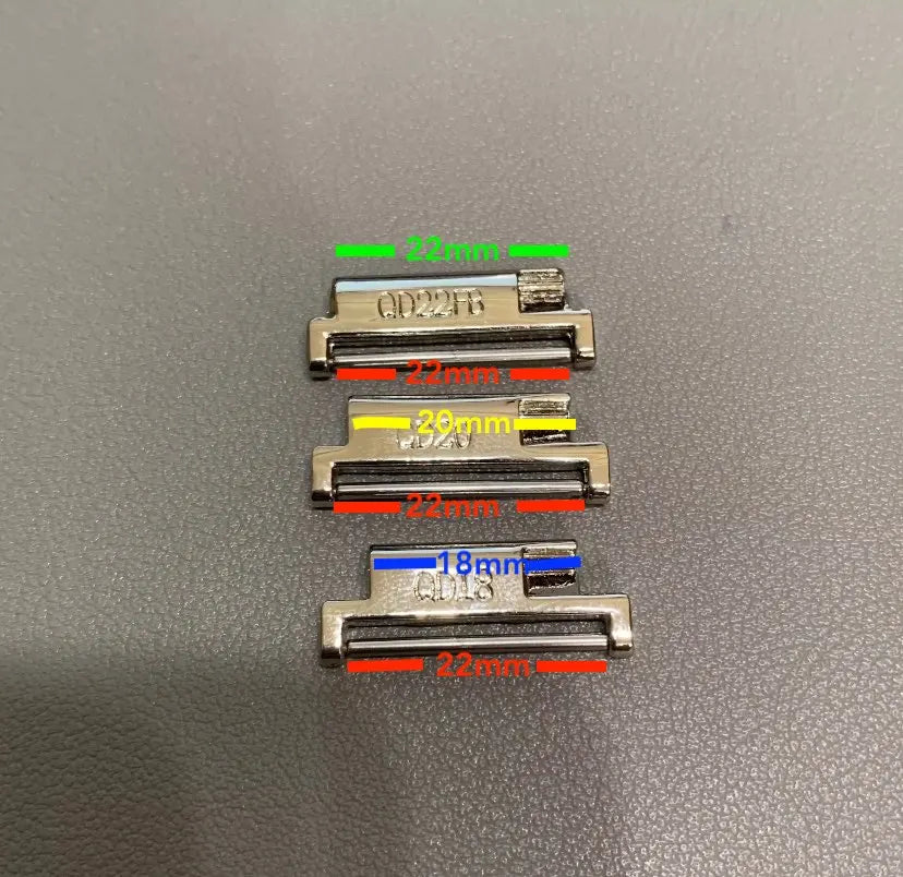 Watch Band Adapter Connectors – Spring Pin Conversion Adapters
