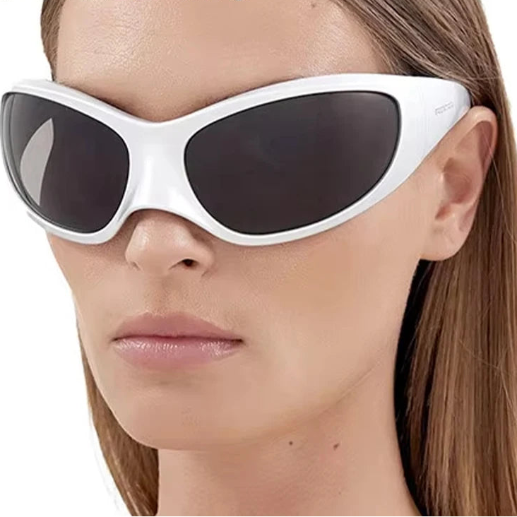 Y2K Oversized Wraparound Sunglasses