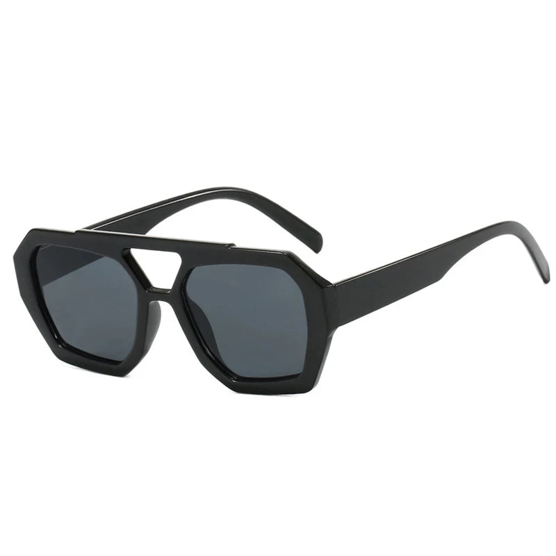 Riviera Geometric Polygon Sunglasses