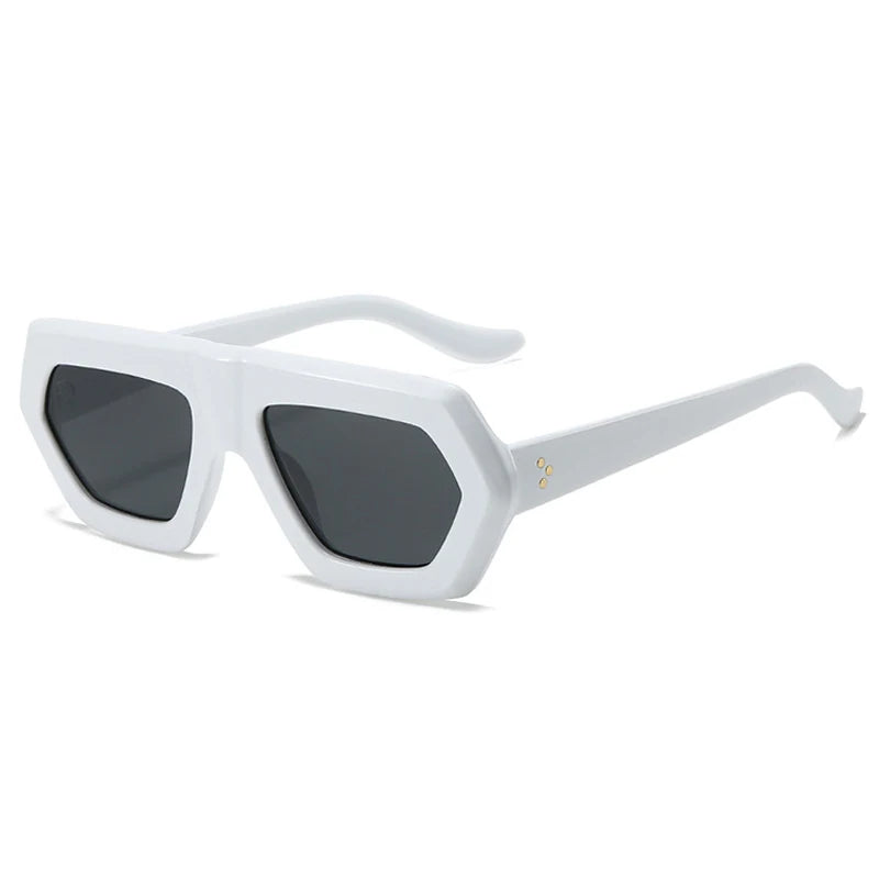 Barcelona Oversized Geometric Sunglasses