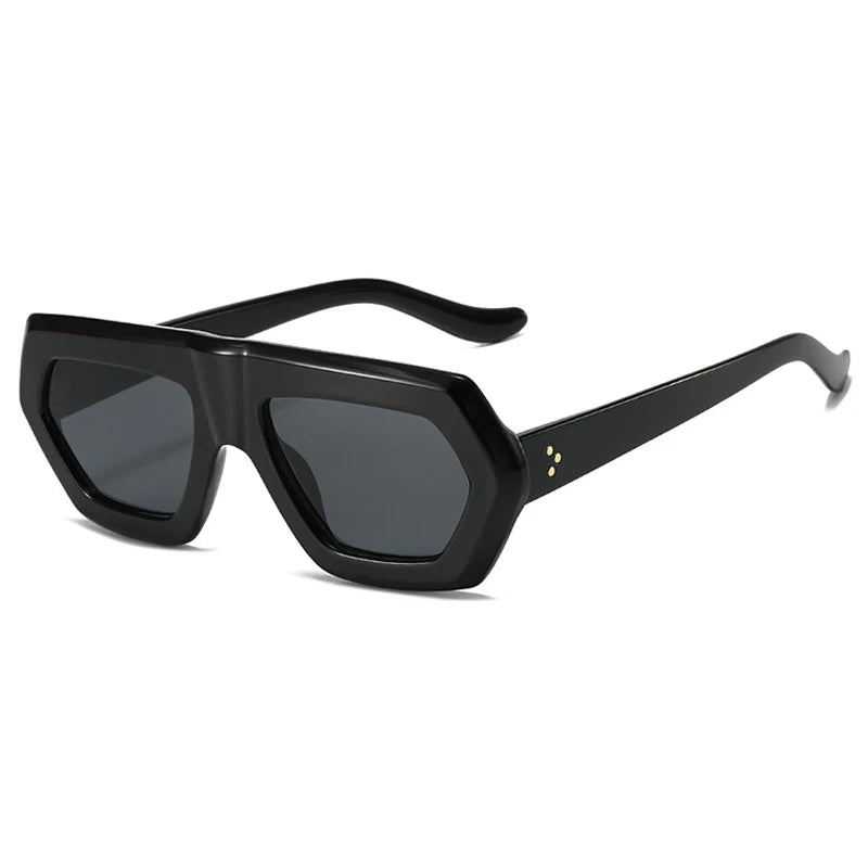 Barcelona Oversized Geometric Sunglasses