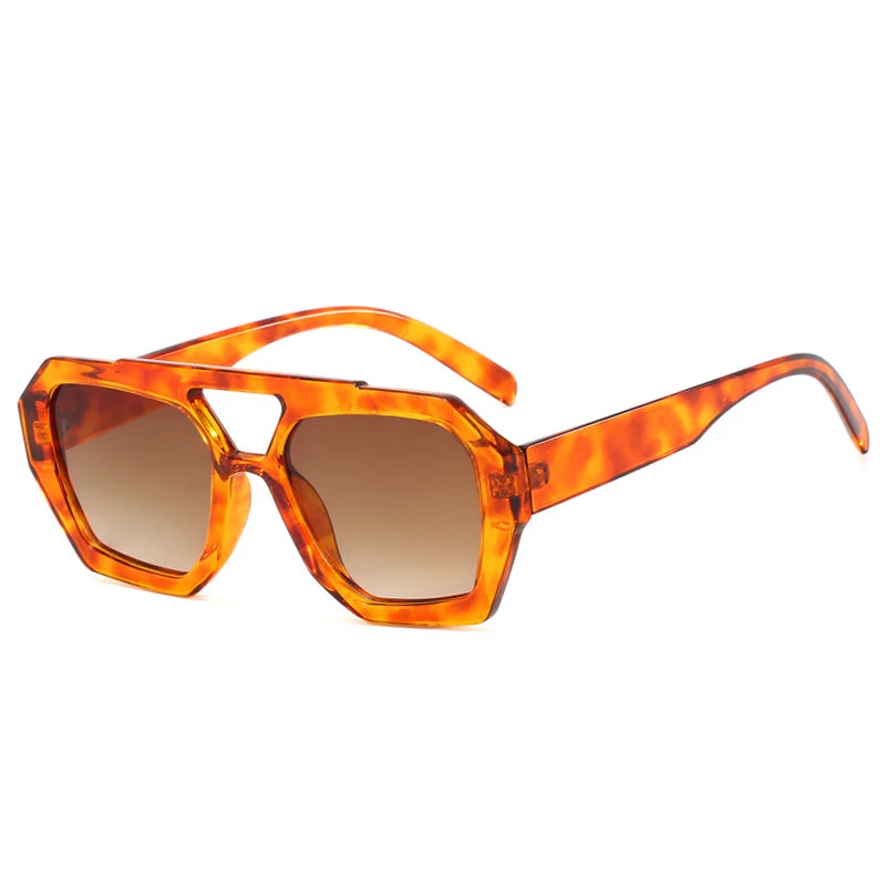 Riviera Geometric Polygon Sunglasses
