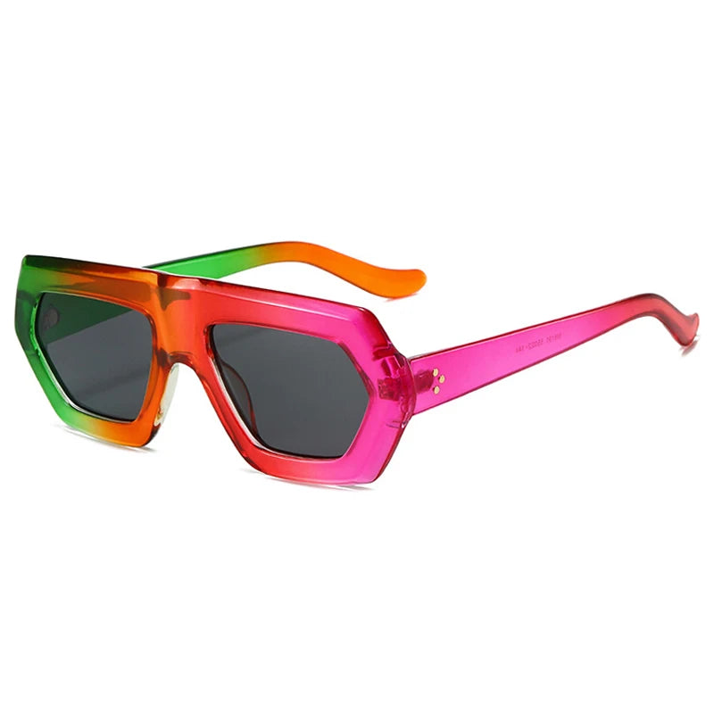 Barcelona Oversized Geometric Sunglasses