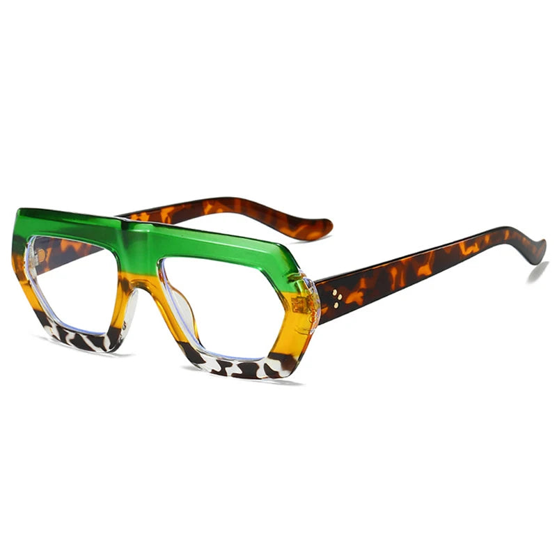 Barcelona Oversized Geometric Sunglasses