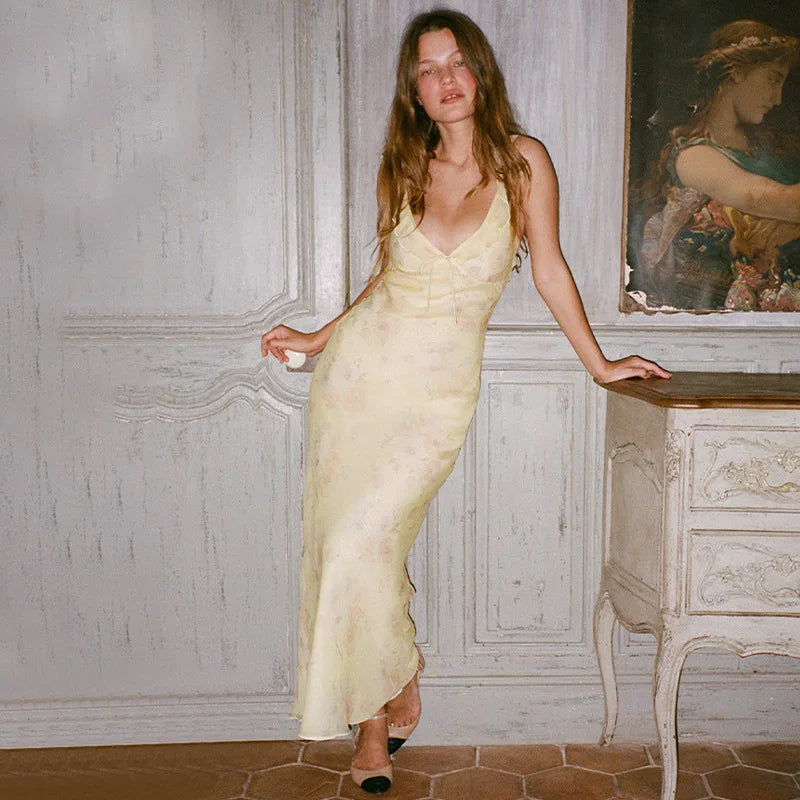 Amalfi Bloom Midi Dress