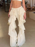 Santorini Ruffle Flare Pants