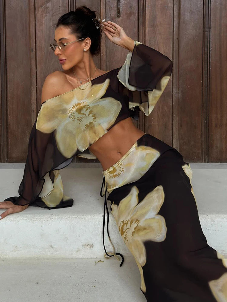 Sorrento Floral Maxi Set