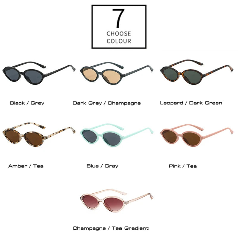 Tulum Baby Narrow Oval Sunglasses